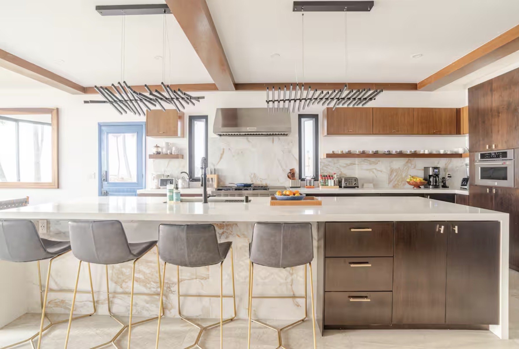 Luxury coastal kitchen
