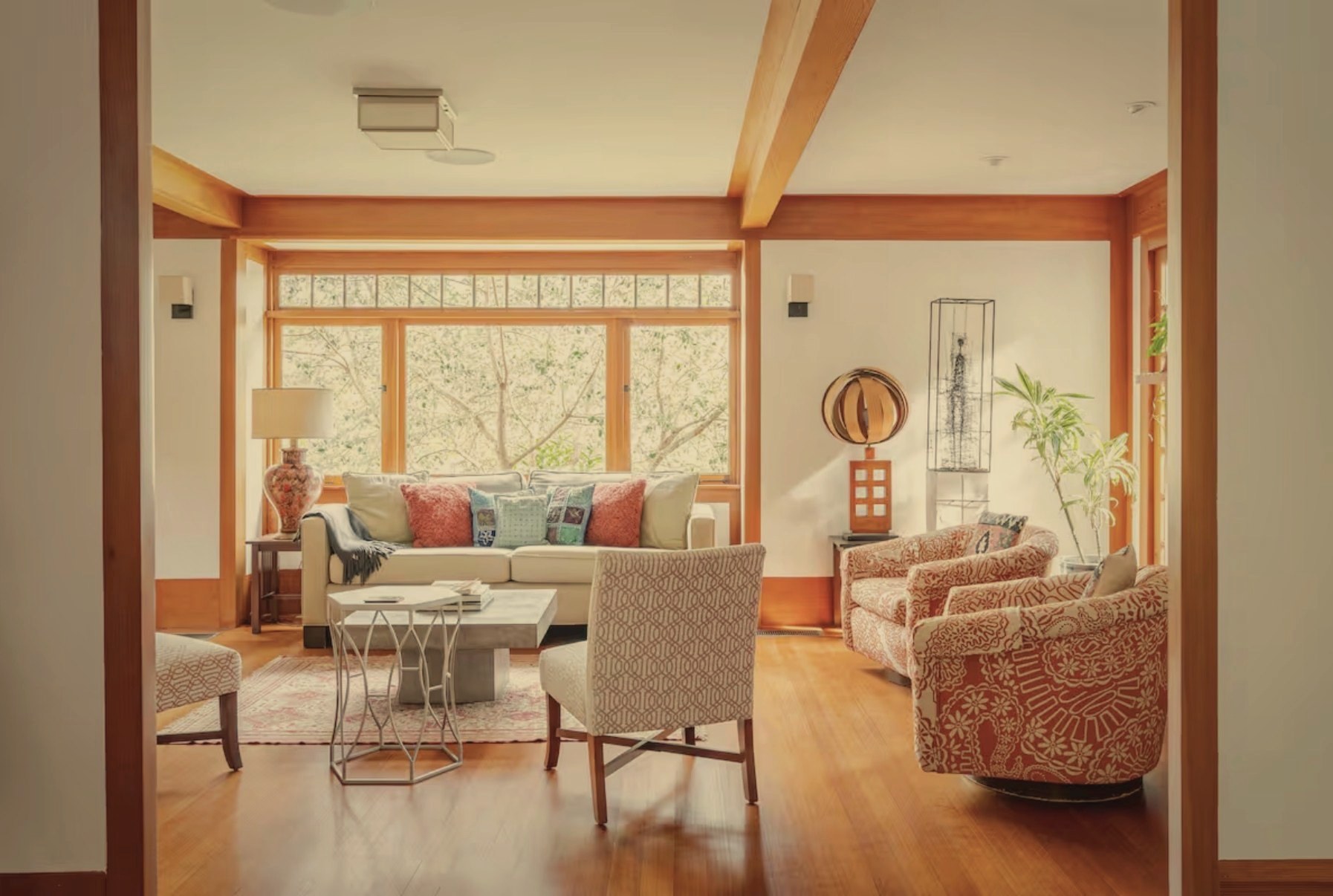 Irving Gill Residence living room